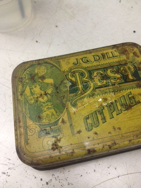 restore metal lunch box|HOW TO CLEAN & RESTORE ANTIQUE METAL .